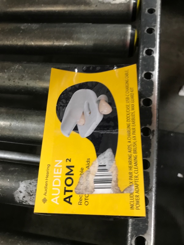 Photo 1 of Audien ATOM 2 Wireless Rechargeable OTC Hearing Aid, Premium Comfort Design and Nearly Invisible