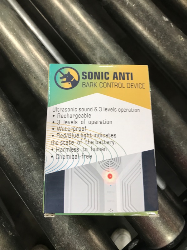 Photo 1 of Anti Barking Devices, 3 Modes Ultrasonic Bark Box, Dog Bark Deterrent Devices, Dog Barking Stopper, Anti Barking Device for Dogs Long Range 50ft, Barking Control Devices for Dog Training in Outdoor