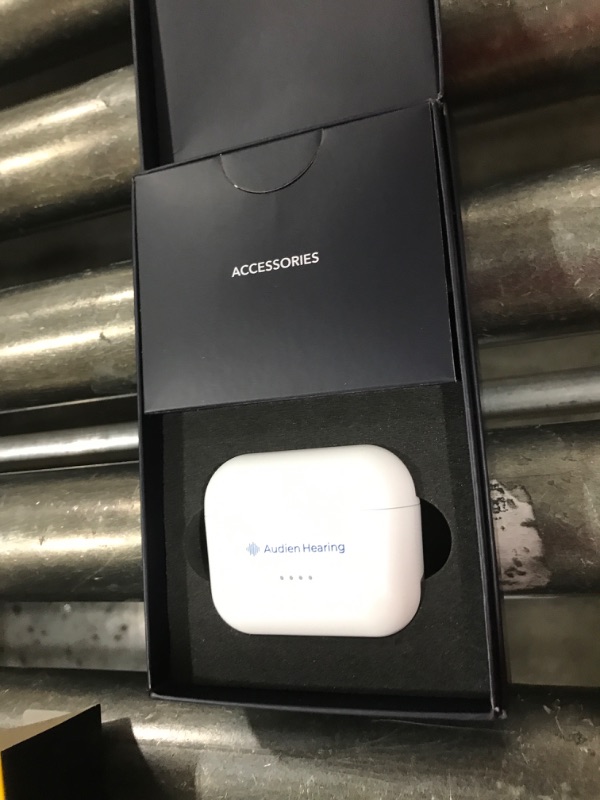 Photo 1 of Audien ATOM PRO 2 Wireless Rechargeable OTC Hearing Aid, Premium Comfort Design and Nearly Invisible