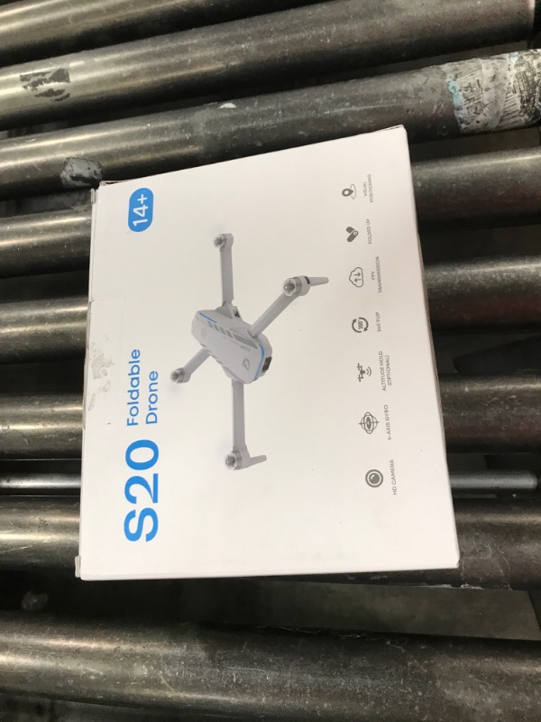 Photo 1 of KGF Drone with Camera 1080P HD FPV Foldable Drones for Kids and Beginners,Brushless Motor Gesture Control,Stable Altitude Hold, One Key Start, 360° Flip, Waypoints Fly, Gravity Control, 2 Batteries