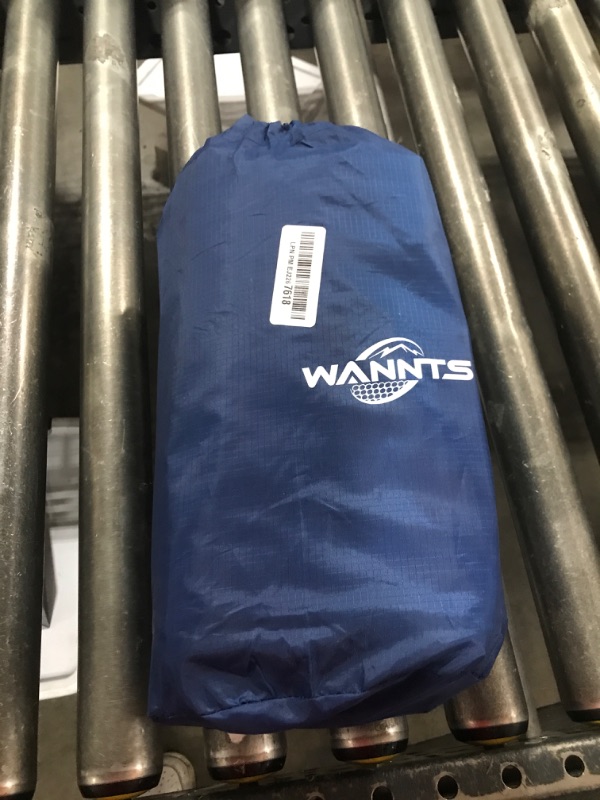 Photo 1 of WANNTS Sleeping Pad, Ultralight Inflatable Sleeping Pad for Camping, Built-in Pump, Ultimate for Hiking - Airpad, Carry Bag,-Compact & Lightweight Camping pad(Blue)