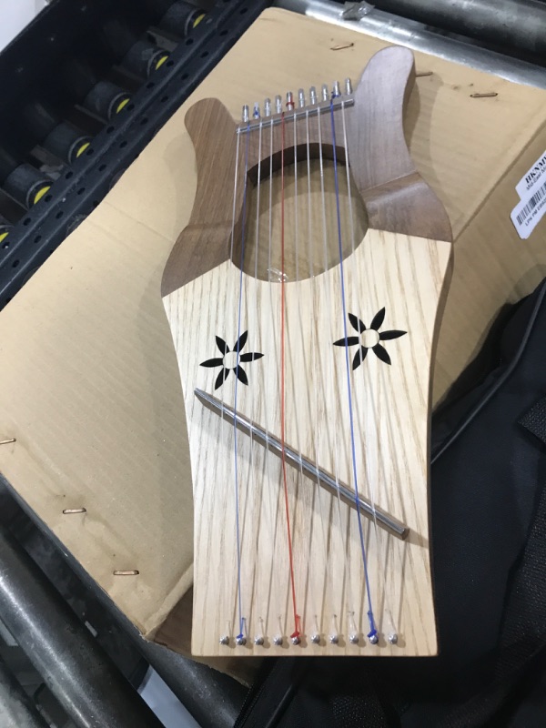 Photo 1 of Mid-East Mini Kinnor Harp - Light - Walnut
