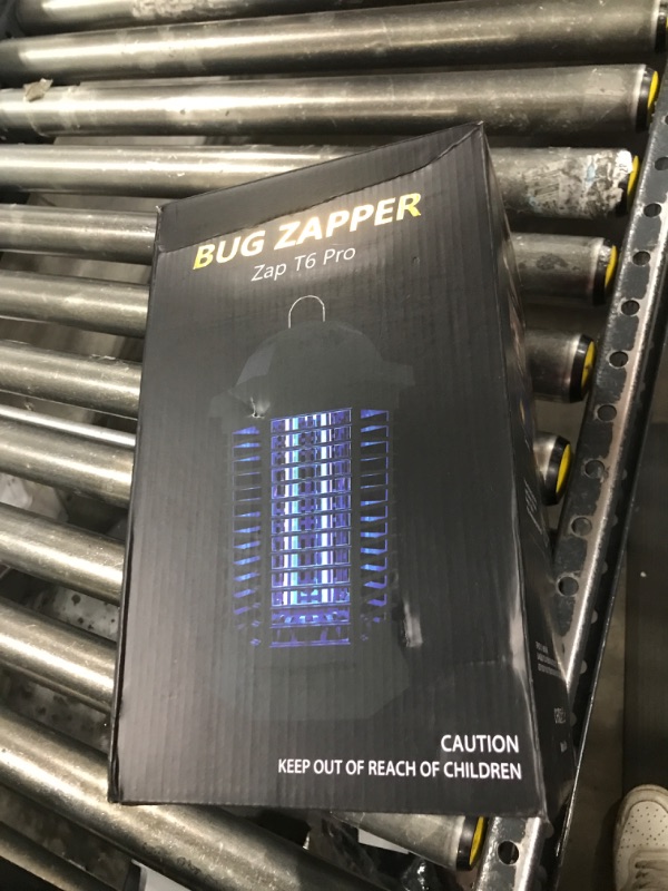 Photo 1 of GOOTOP Bug Zapper Outdoor, Mosquito Zapper, Electric Fly Zapper, Mosquito Killer, Fly Traps, 3 Prong Plug, Flying Insects Zapper Indoor Outdoor 90-130V, 4200V, ABS Plastic Outer (Black)