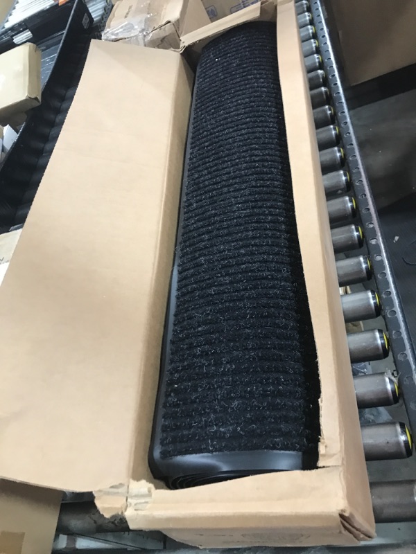 Photo 1 of NoTrax  3 x 10 ft. 109 Brush Step Mat Charcoal