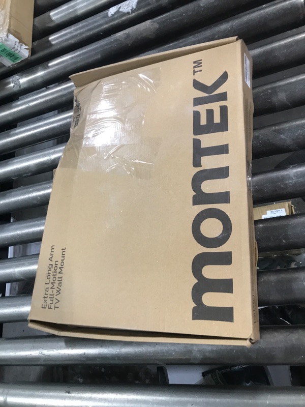 Photo 1 of monTEK Long Arm TV Wall Mount for 23-65 Inch TVs, 37 Inch Extension, Swivel and Tilt, Full Motion, VESA 400 x 400mm, Up to 77 lbs