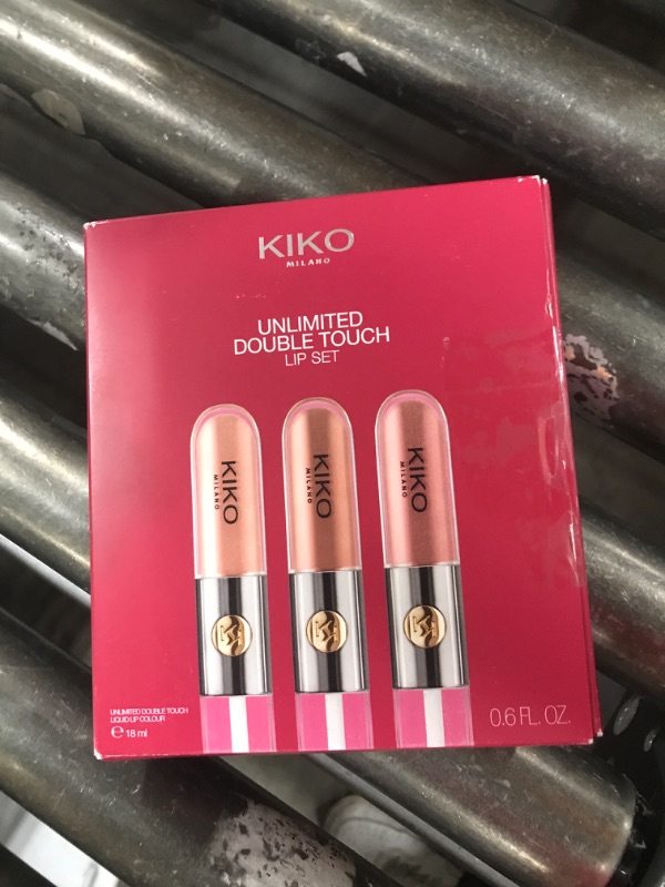 Photo 1 of KIKO Milano Unlimited Double Touch Gift Set 01 | 3 Liquid Lipsticks