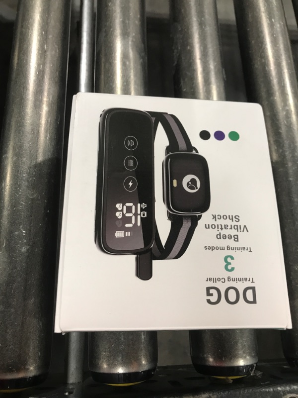 Photo 1 of Heaflex Dog Shock Collar Featuring A Touch Screen, E-Collar with Security Lock and 3 Training Modes, Rechargeable, Waterproof Dog Training Collar for Large Medium Small Dogs, for All Breeds, Size