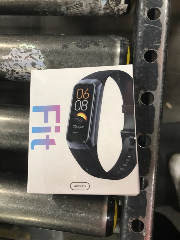 Photo 1 of Fitness Tracker with Step Counter/Calories/Stopwatch, Activity Tracker, Health Tracker with Heart Rate Monitor, Sleep Tracker,1.10''AMOLED Touch Color Screen, Pedometer Watch for Women Men