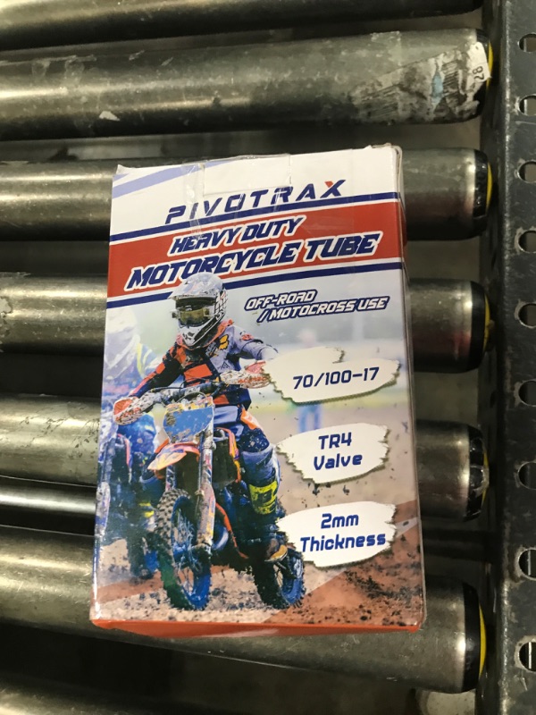 Photo 1 of PIVOTRAX 70/100-17 (2.50/2.75-17) 17" Heavy Duty Mini Dirt Bike Inner Tube - 2mm Thickness- TR4-Fits for Baja Motorsports,Coolster,Honda Trail,TaoTao,110cc,125cc,140cc Off-Road Bikes,Moped,Scooters