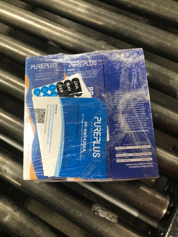 Photo 1 of PUREPLUS DA97-17376B Replacement for Samsung HAF-QIN, HAF-QIN/EXP, DA97-08006C, RF23M8070SG, RF23M8070SR, RF23M8090SG, RF23M8090SR, RF23M8570SR, RF23M8590SG Refrigerator Water Filter, 3Pack