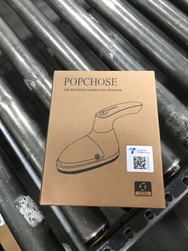 Photo 1 of POPCHOSE Fabric Shaver for Clothing, Electric Lint Remover Sweater Shaver to Remove Pilling, Depiller for Clothes, Furniture, Couch, Fuzz with 6-Leaf Blades Extra, Electrostatic Brush