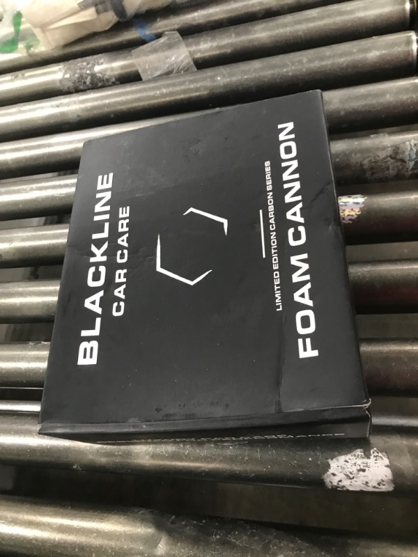 Photo 1 of Blackline Foam Cannon for Pressure Washers (Wide Mouth), Durable Foam Sprayer for Safe Car & Truck Washing, Easy to Use & Adjust, Creates Thick Foam, 1L Bottle & Snow Foam Lance w/ 1/4" Quick Connect
