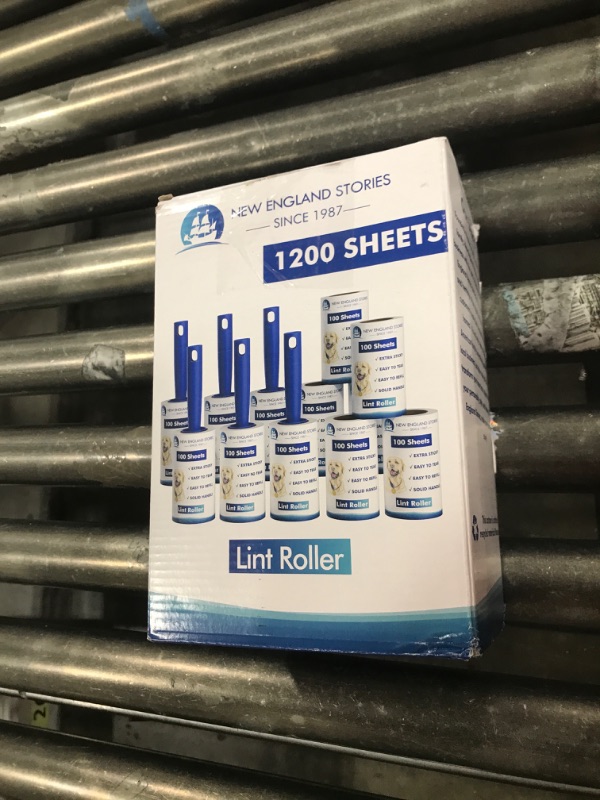 Photo 1 of 1200 Sheets Lint Roller with 6 Upgraded Handles (6 Rollers + 6 Refill), Mage Value Set Sticky Lint Rollers for Pet Hair, Portable Pet Hair Remover for Clothes, Furniture, Carpet, Dog and Cat