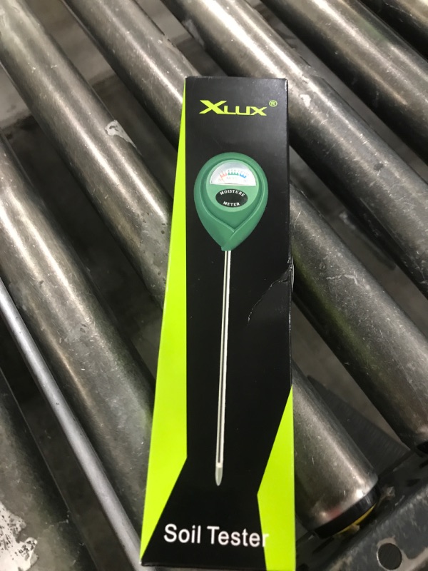 Photo 1 of XLUX Soil Moisture Meter, Plant Water Monitor, Hygrometer Sensor for Gardening, Farming, Indoor and Outdoor Plants, No Batteries Required