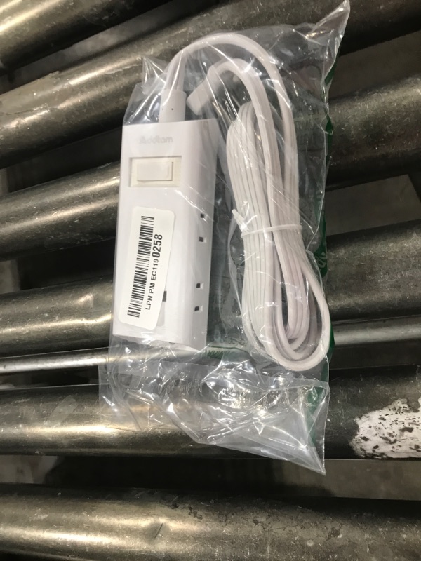 Photo 1 of Cruise Essentials - Flat Plug Power Strip, Addtam 5 ft Ultra Flat Extension Cord with 6 Outlets Extender, No Surge Protector for Cruise Ship, Travel, Dorm, Home Office, ETL Listed