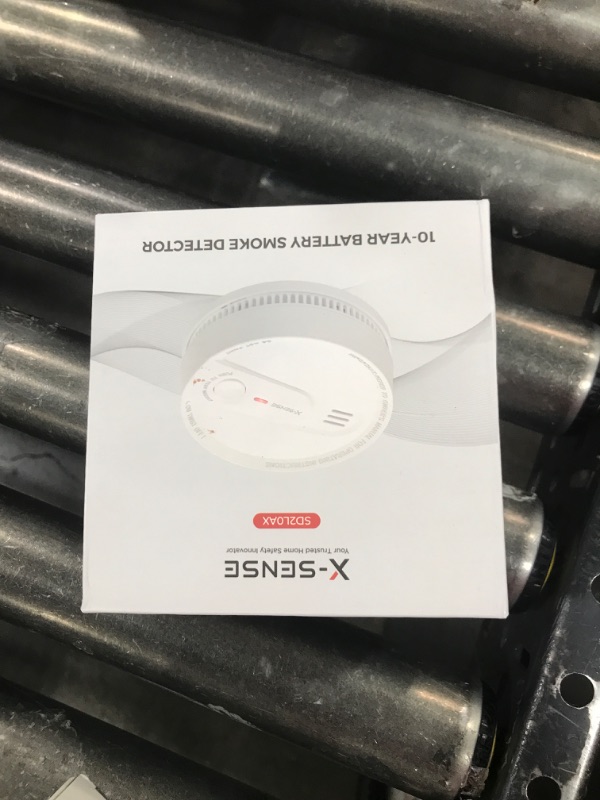 Photo 1 of X-Sense  Detector, 10-Year Battery Smoke Fire Alarm with Photoelectric Sensor, LED Indicator & Silence Button, 1-Pack