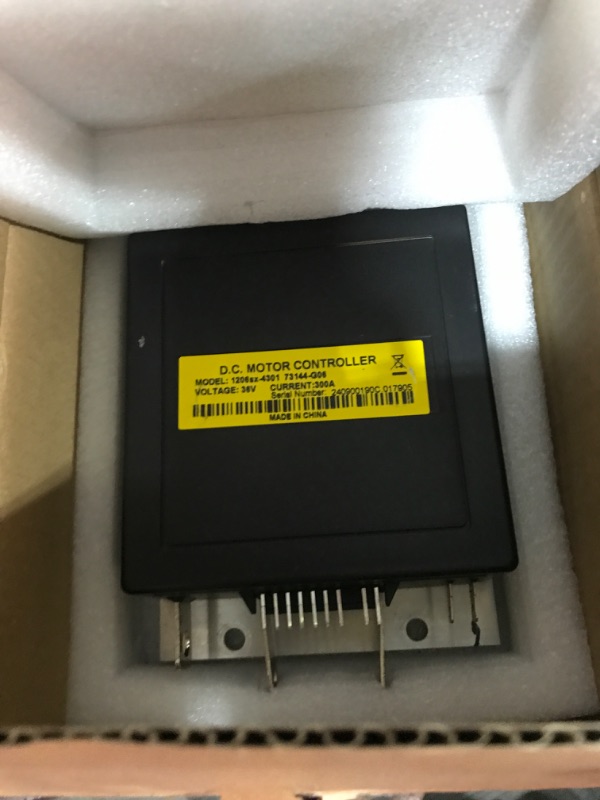 Photo 1 of HLBTK 1206DCS 1206SX 73144G06 73144G01 73144-G03 36V 300Amp 9Pins Motor Controller Fits for EZGO TXT and Medalist 1995 1996 1997 1998 1999 2000 Golf Cart Controller