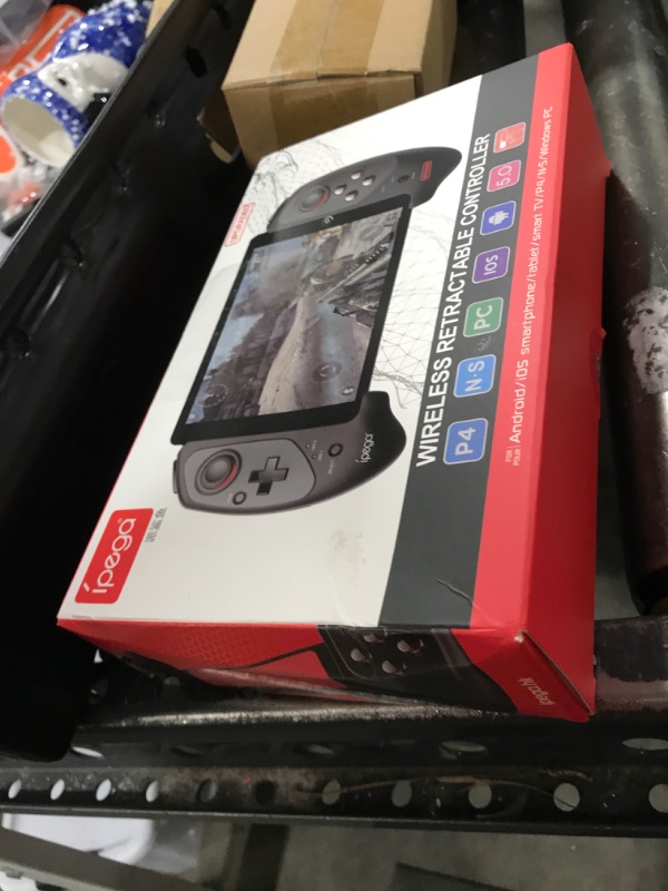 Photo 1 of Megadream Wireless Mobile Controller for iPad, Tablet (11"), iPhone 16/15/14/13, Android Gamepad for Galaxy Z Fold4, Galaxy Z Flip4, Galaxy S23 S22 21Ultra, PC - MFi Certified - Call of Duty - Genshin Impact, Black