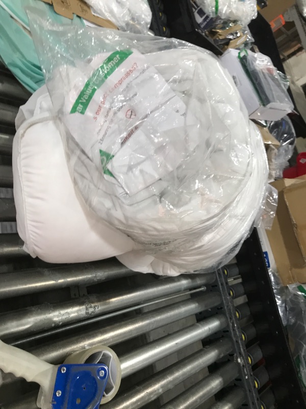 Photo 1 of Mattress Topper Twin Size, Cooling Extra Thick Breathable Viscose Made from Bamboo Mattress pad, Soft Quilted Fitted Mattress Cover with 1000 GSM Down Alternative Fill (8-21”Deep Pocket)