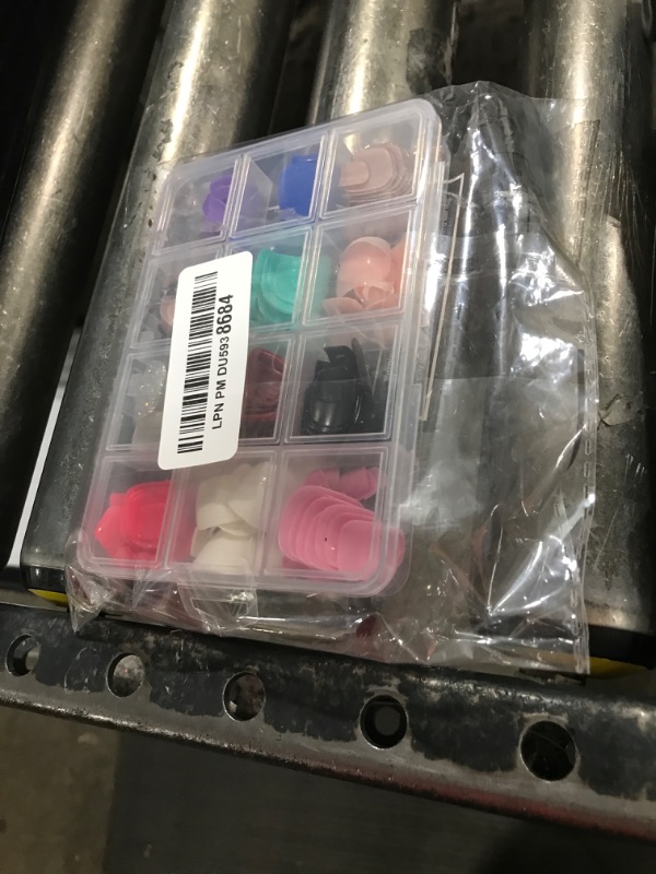 Photo 1 of FANDAMEI Press on Toe Nails, 12 Colors 288PCS Press on Toenails Short Square, 4 Glitter Press on Toenails Full Cover, 6 Glossy False Toenails for Feet, 2 Press on Toenails French Tip for Nail