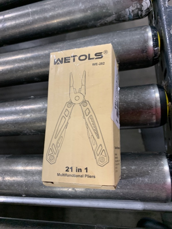 Photo 1 of WETOLS Multitool 21-in-1 Stainless Steel Pocket Knife, Father's Day Gift Ideas Gifts for Mens Gifts for Dad Him, Self-locking Pliers Multi Tools, Mens Birthday Gift Ideas, EDC Knife for Outdoors