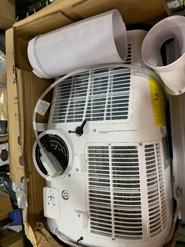 Photo 1 of 14,000 BTU Portable Air Conditioner Cools Up to 700 Sq.Ft, 3-IN-1 Quiet Portable AC Unit with Remote Control & Installation Kits for Large Room, Smart/Sleep Mode, Auto Swing, 24H Timer