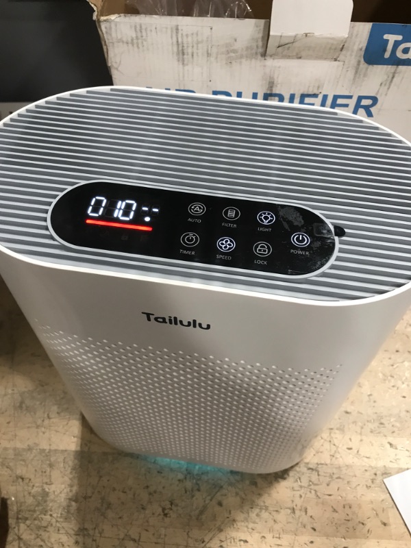 Photo 1 of Air Purifiers for Home Large Room up to 1800 ft², PM2.5 Air Quality Sensor Smart Mode, 20dB Sleep Mode & Night Light, H14 HEPA Filter Air Purifiers for Bedroom, Pets, Dust, Pollen, Tailulu HQKJ-180