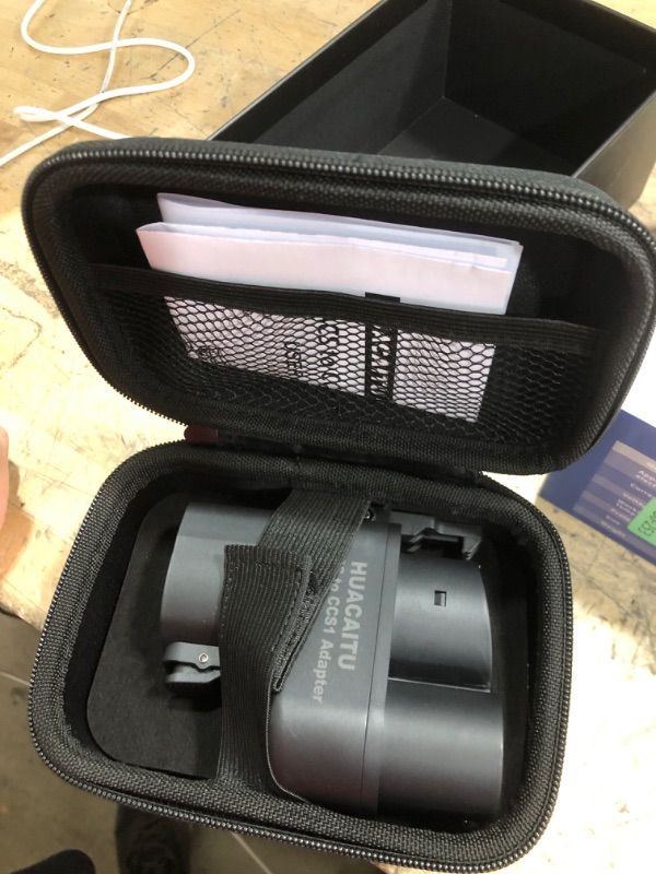 Photo 1 of Tesla Supercharger Adapter, NACS to CCS Adapter, Fast Charge Your CCS1 EV at Tesla Superchargers, Electric Vehicle Charging Adapter for Ford, Rivian, GM, Volvo and Polestar EVs