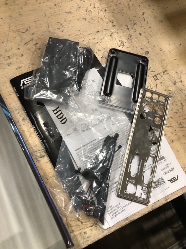 Photo 1 of ASUS Prime B550M-A AC AMD AM4 (3rd Gen Ryzen™) Micro ATX Motherboard (PCIe 4.0, WiFi, ECC Memory, 1Gb LAN, HDMI 2.1/D-Sub, 4K@60HZ, Addressable Gen 2 RGB Header and Aura Sync)