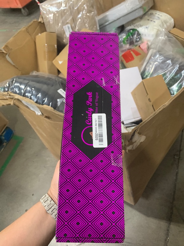 Photo 1 of 3C Deep Culry Micro Loop Human Hair Extensions for Black Women, 100% Real Human Hair, Black Color (20 Inches 100 Strands)