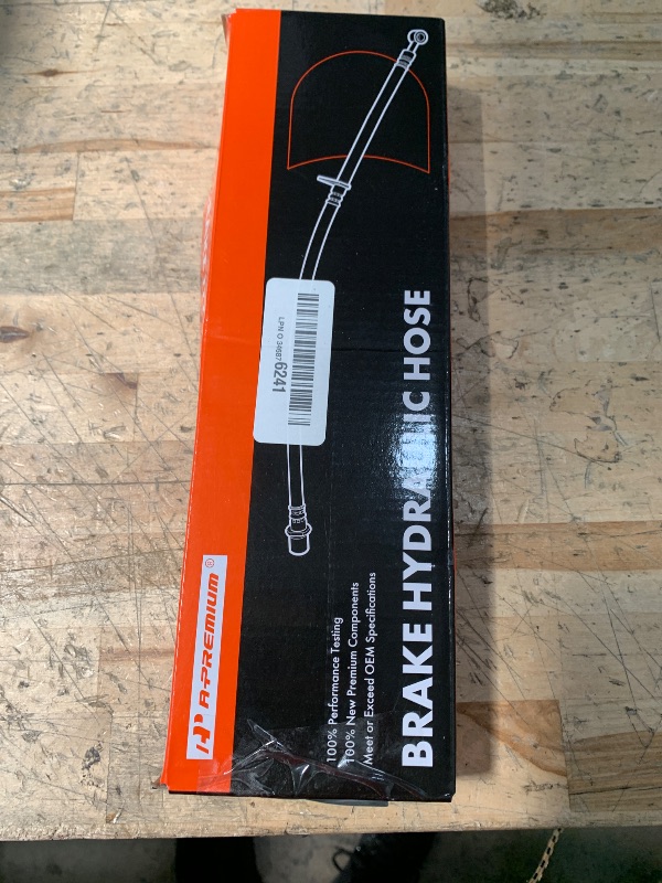Photo 1 of A-Premium Rear Center Brake Hydraulic Hose Compatible with Select Chevy and GMC Models - Silverado 1500/2500/3500/1500 HD/2500 HD/1500 HD Classic/2500 HD Classic, Sierra 1500/2500/3500/1500 HD/2500 HD