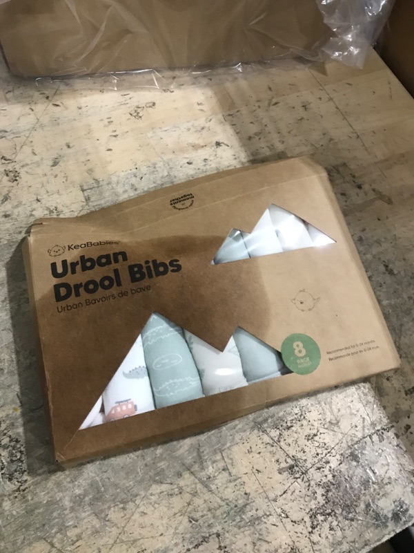 Photo 1 of 8-Pack Organic Baby Bibs for Boys, Girls - Soft Cotton Drooling and Teething Bibs for Baby Girl & Boy, Extra Absorbent, Easy To Clean & Put On for Toddler, Newborn, Infant 0-24 Months (Wilderness)