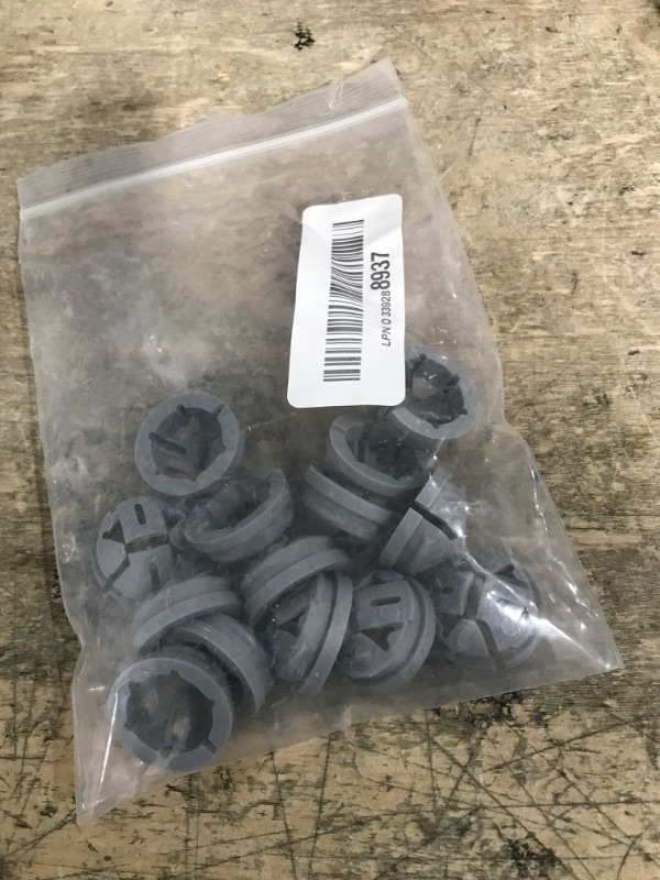 Photo 1 of 30pcs 3/8 Inch Non Metallic Button Push-in Cable Connector, Connector for Junction Box Black, Bulk Knockouts Electrical Conduit Nylon Voltage Line Snap(3/8 Trade Size, Fits 1/2 Inch Knock Outs)