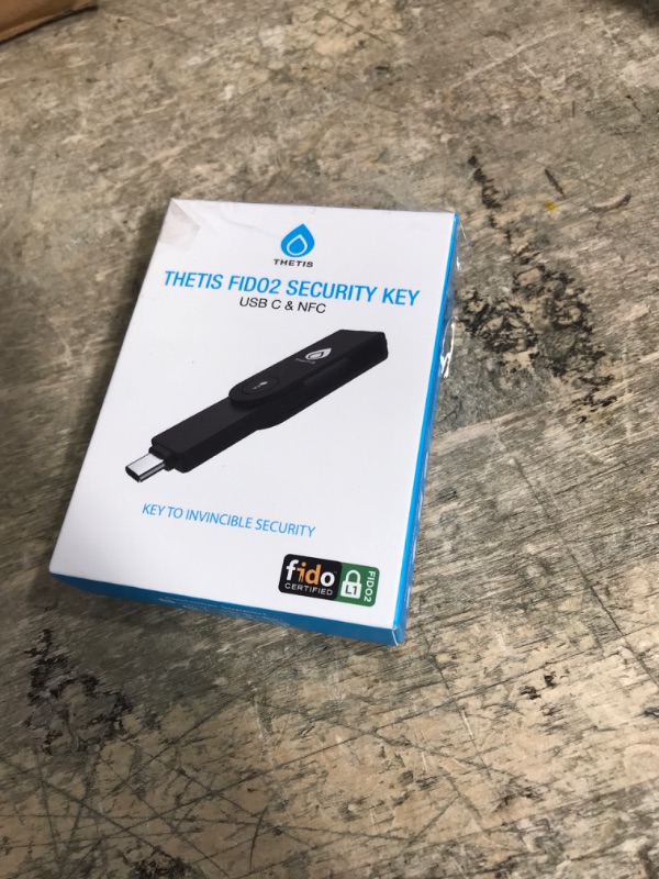 Photo 1 of Thetis Pro-C FIDO2 Security Key Passkey Device with USB C & NFC, TOTP/HOTP Authenticator APP, FIDO 2.0 Two Factor Authentication 2FA MFA, Works with Windows/macOS/Linux/Gmail/Facebook/Dropbox/GitHub