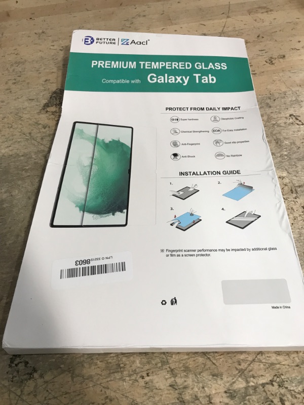 Photo 1 of AACL 2 Pack Tempered Glass for Samsung Galaxy Tab S10 Ultra/Tab S9 Ultra/Tab S8 Ultra Screen Protector (14.6 Inch), [Bubble-Free][Anti-Scratch][Case-Friendly]
