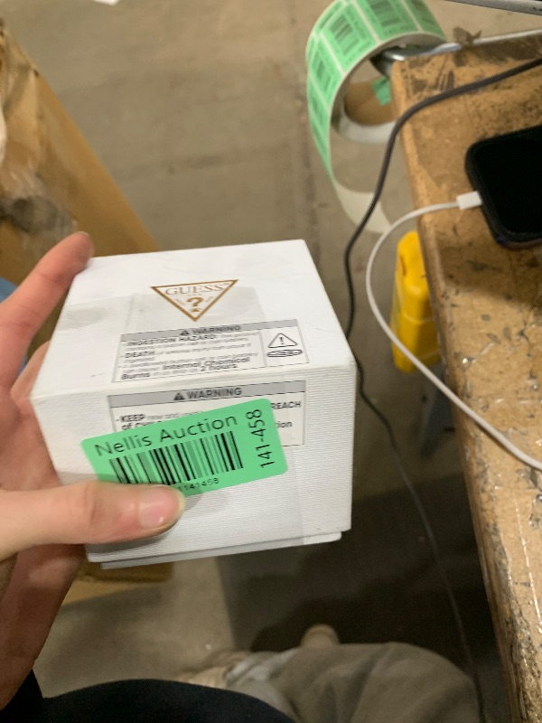 Photo 1 of ***(NO RETURNS OR REFUNDS/ FOR PARTS ONLY/ MAJOR DAMAGE)***
 GUESS Stainless Steel Gold-Tone Crystal Embellished Bracelet Watch with Day, Date + 24 Hour Military/Int'l Time. Color: Gold-Tone (Model: U0799G2)