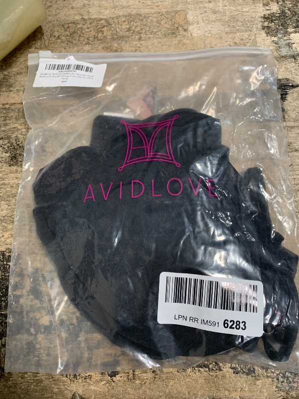 Photo 1 of Avidlove Festival Outfits for Women Rave Bodysuits Buckle Shrug Crop Top for Club Party S