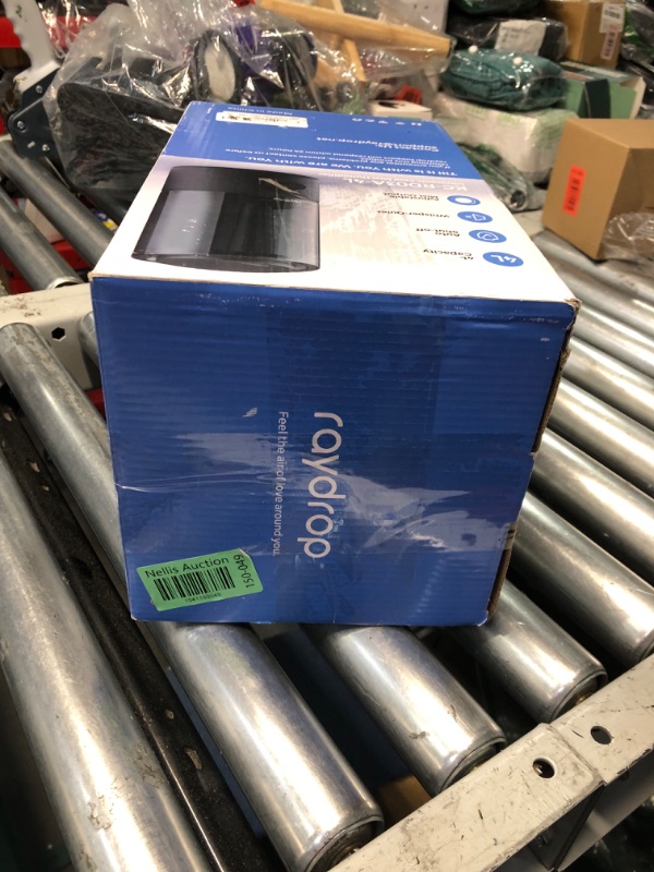 Photo 1 of ***HEAVILY USED AND DIRTY - SEE PICTURES - UNABLE TO TEST***
raydrop Humidifiers for Bedroom, Humidifiers for Home & Large Room, Cool Mist Humidfiers for Baby and Plant, Adjustable Mist Level, Auto Shut-Off, Black, 4.0L