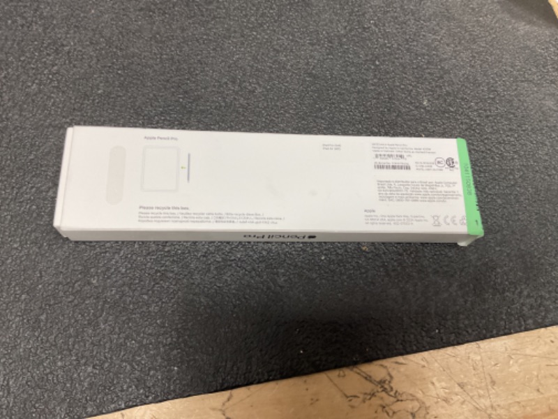 Photo 1 of Apple Pencil Pro: Latest Model - Device Compatibility Check Required - Pixel-Perfect Precision, Tilt and Pressure Sensitivity, Perfect for Note-Taking, Drawing, and Art. Charges and Pairs Magnetically