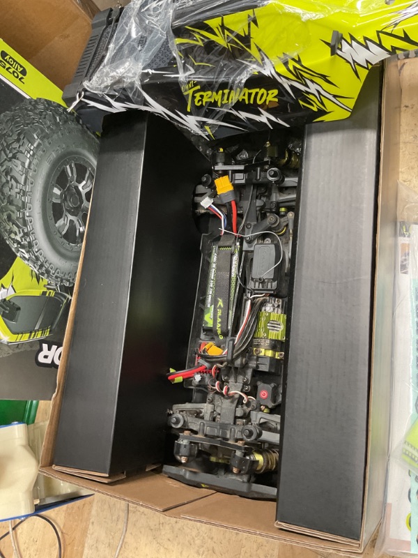 Photo 1 of AMORIL 1/10 RTR Brushless Fast RC Cars for Adults,Max 50mph Hobby Electric Off-Road Monster Truck,Waterproof High Speed RC Car 4WD Remote Control Car with 3S Lipo,Green