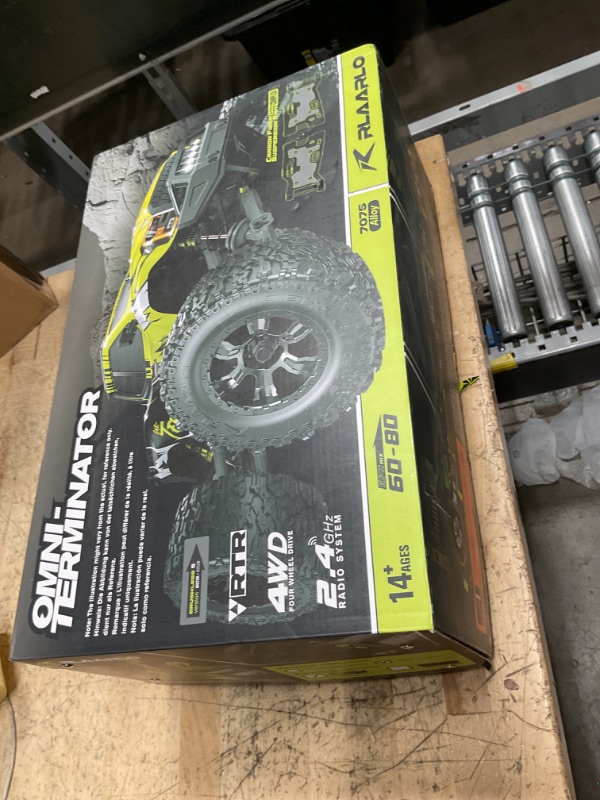 Photo 1 of AMORIL 1/10 RTR Brushless Fast RC Cars for Adults,Max 50mph Hobby Electric Off-Road Monster Truck,Waterproof High Speed RC Car 4WD Remote Control Car with 3S Lipo,Green