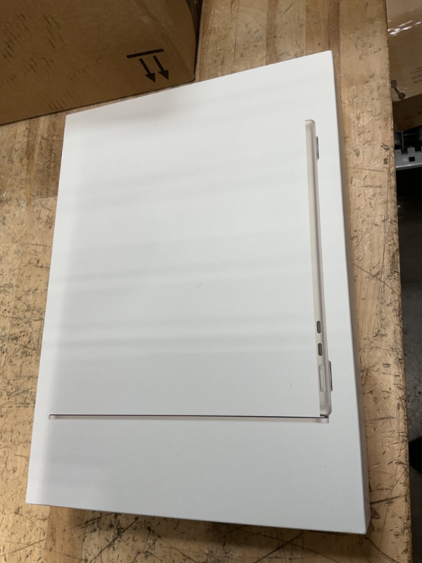Photo 1 of Apple 2022 MacBook Air Laptop with M2 chip: Built for Apple Intelligence, 13.6-inch Liquid Retina Display, 16GB RAM, 256GB SSD Storage, Backlit Keyboard, 1080p FaceTime HD Camera; Starlight
