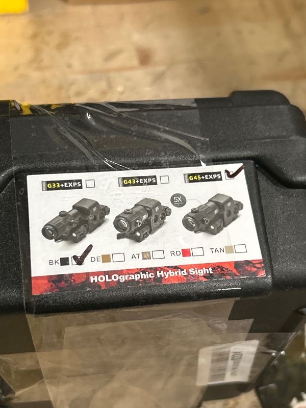 Photo 1 of 558 G45 Holographic Reflex Sight Scope with G45 5X Magnifier Combo Built-in Flip QD Mount,Red & Green Dot Holographic Reflex Sight Scope