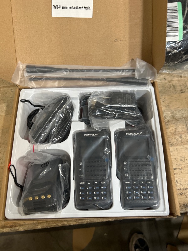 Photo 1 of (2nd Gen) TIDRADIO TD-H8 10Watt Ham Handheld Radio, Bluetooth Programming, Repeater Capable Dual Band Long Range Two Way Radios Walkie Talkies with 4PCS Batteries 771 Long Antenna -2Pack Full Kit