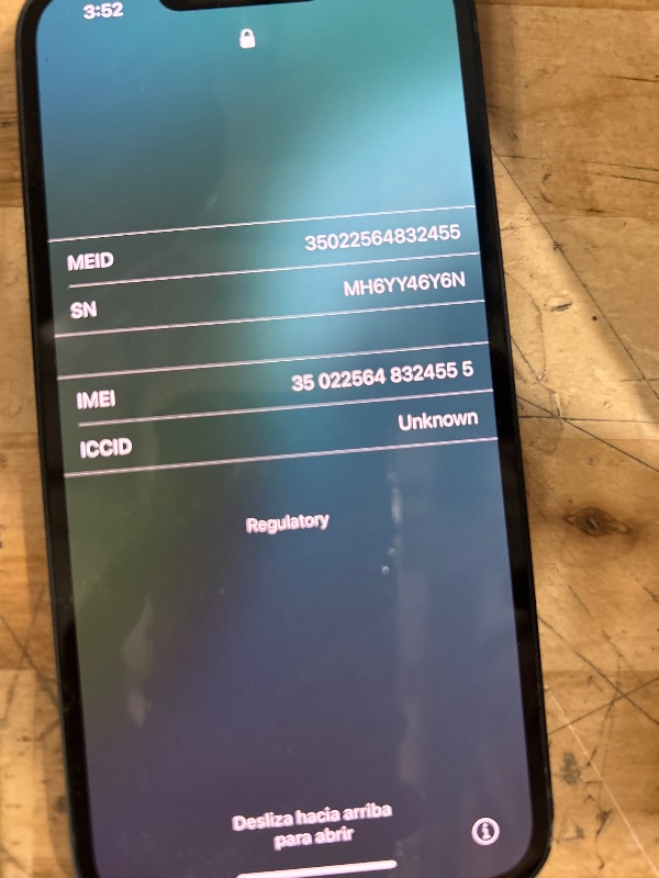 Photo 1 of *** SEE NOTES **Apple iPhone 13, 128GB, Midnight - Unlocked (Renewed)