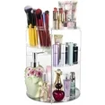 Photo 1 of 360° Rotating Makeup Organizer, Spinning Bathroom Organizer Countertop, Cosmetic Organizer Makeup Holder Shelf, Make Up Organizers and Storage for Bedroom,
