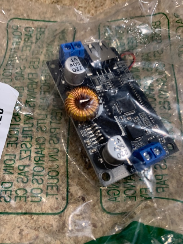 Photo 1 of DROK DC Buck Module, Adjustable Buck Converter Step Down Voltage Regulator 6V-32V 30V 24V 12V to 1.5-32V 5V 5A LCD Power Supply Volt Reducer Transformer Module Board with USB Port Protective Case