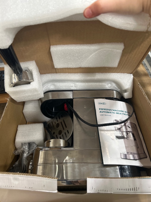 Photo 1 of ***FINAL SALE/PARTS ONLY*** Gevi Espresso Expresso Machine 20 Bar with Auto Milk Frother, Professional Espresso Maker with Steam Wand, Compact Stainless Steel Cappuccino & Latte Machine, Gift for Coffee Lover, Home Baristas