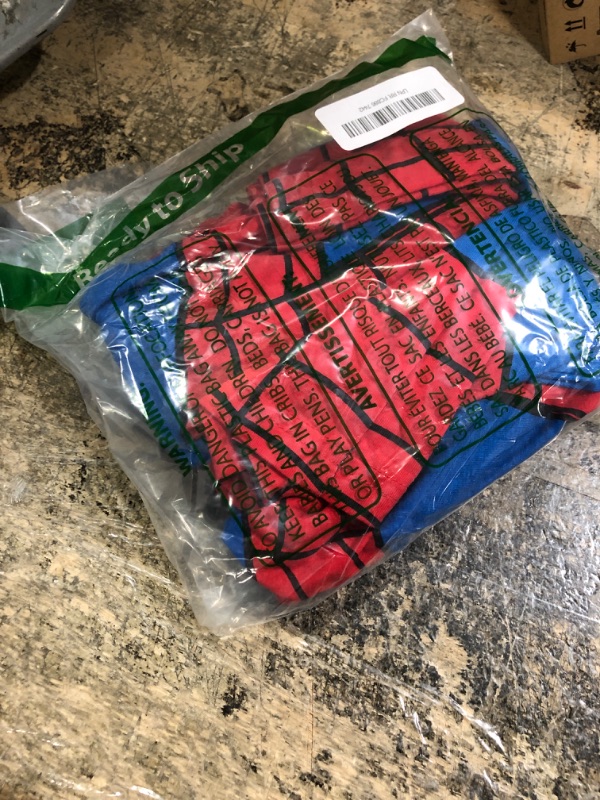 Photo 1 of Avengers Spider-Man Toddler Boys Zip Up Cosplay Coverall 4T