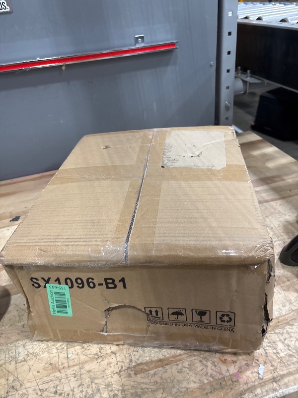 Photo 1 of MOOACE 5-Tier Water Jug Rack, 5 Gallon Detachable Water Bottle Holder Organizer Storage Rack, Black